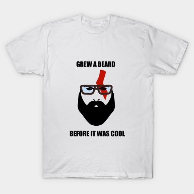 Hipster Kratos T-Shirt by Yaalala